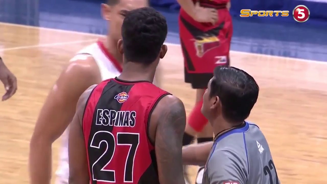 Japeth Aguilar vs Gabby Espinas!