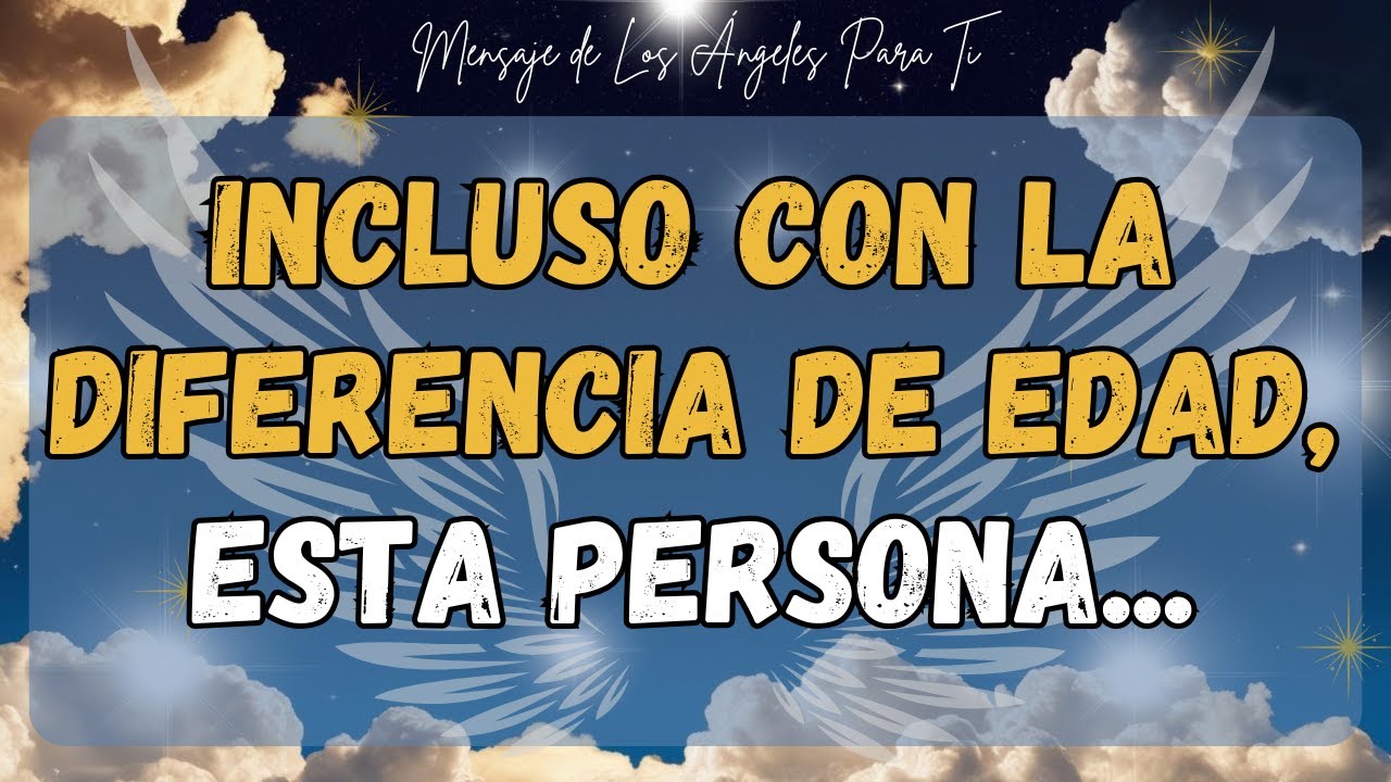 💌 Incluso con la diferencia de edad, esta persona...