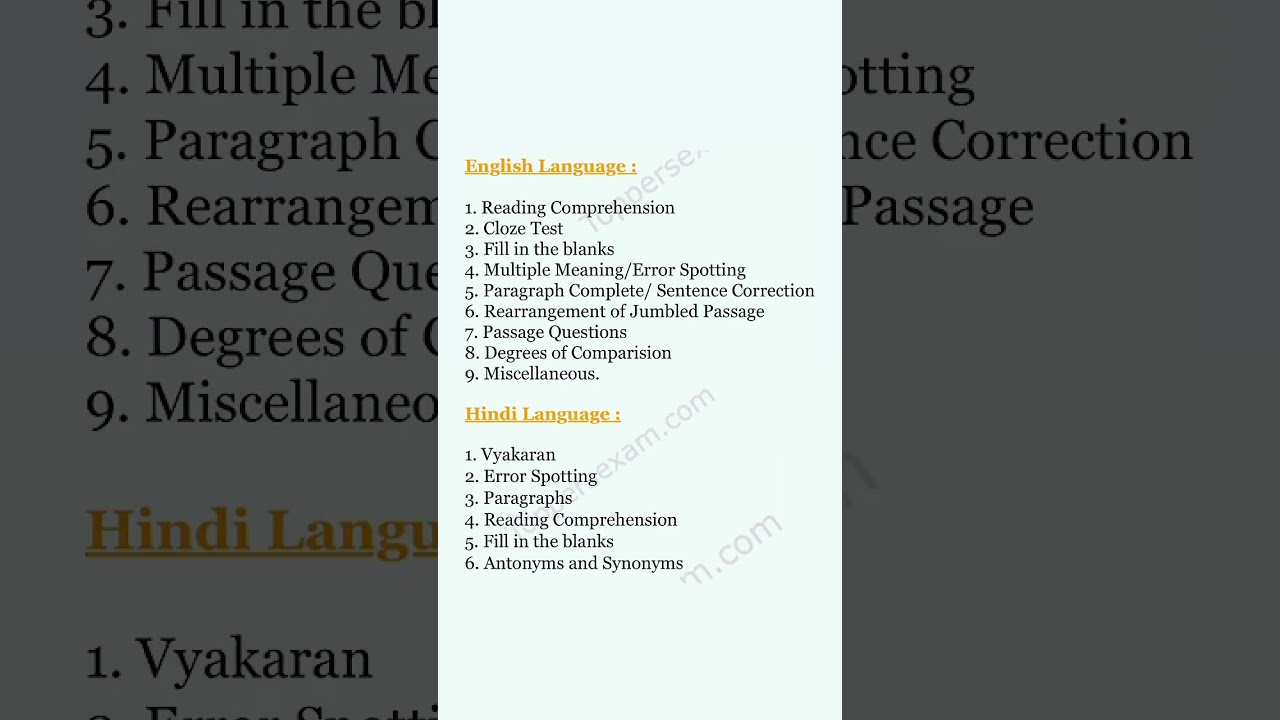 IBPS rrb syllabus 2025/ibps rrb syllabus/rrb syllabus 2025/rrb syllabus