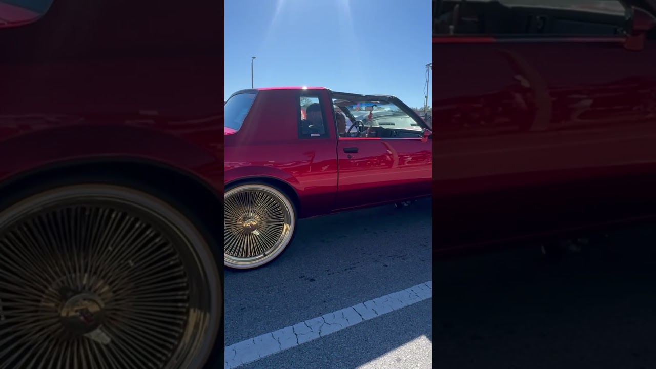 Buick Grand National on Gold Dayton wheels ￼