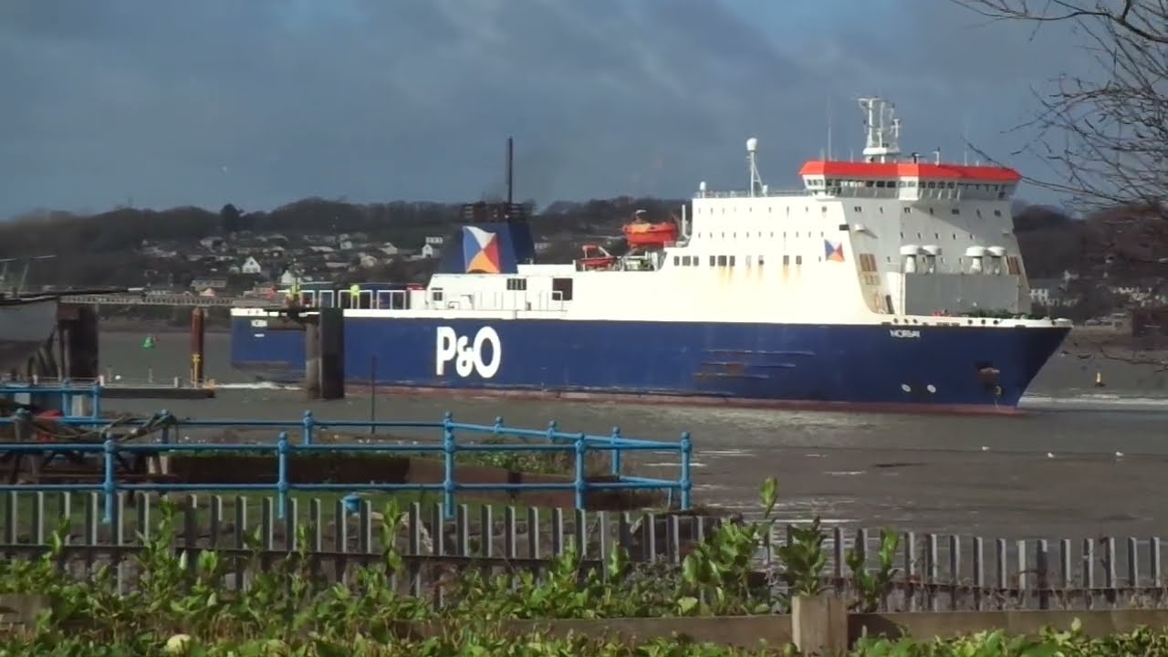 P&O Ferry   NORBAY ....Part 2     11 Feb 24    MILFORD HAVEN