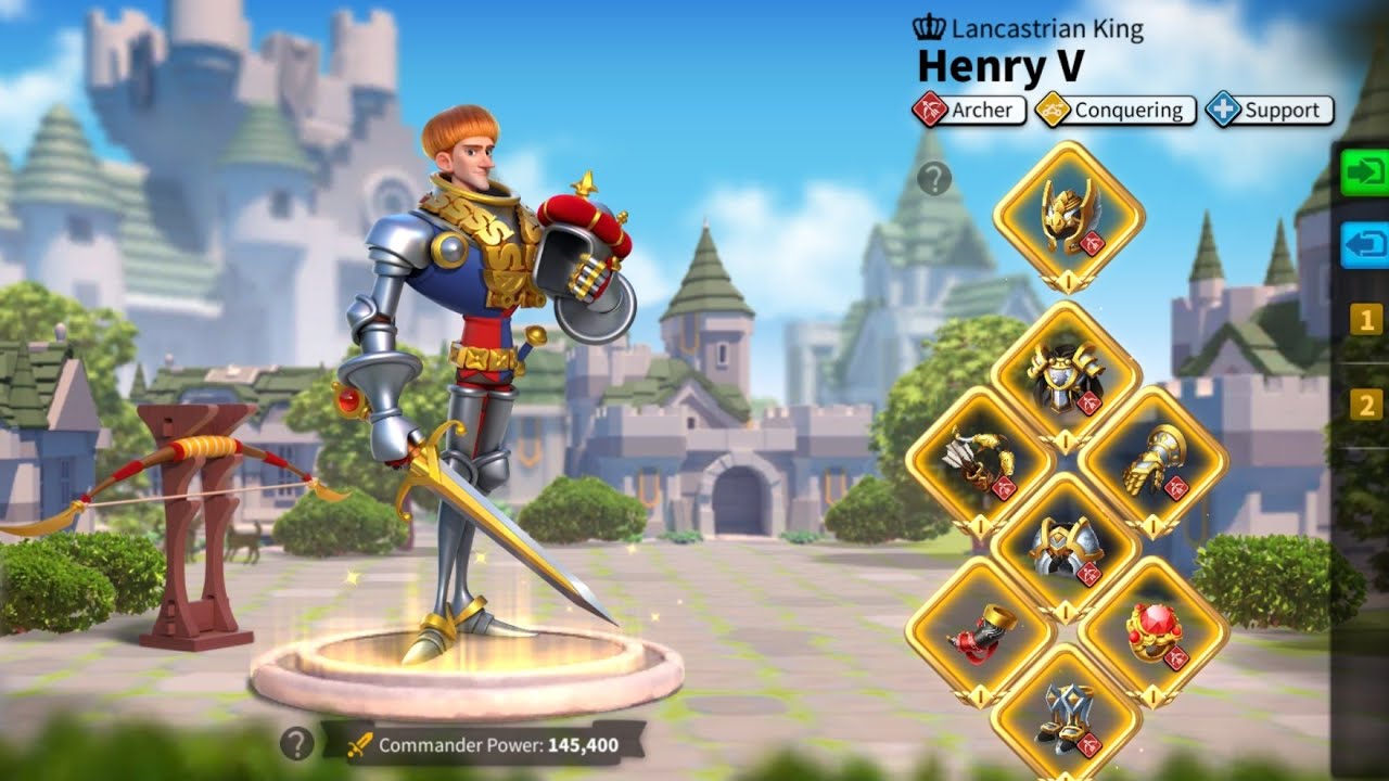 rise of kingdoms - افضل قاده الرماه و المعدات دليل شامل من مسيره ل 5   رايز اوف كينجدوم