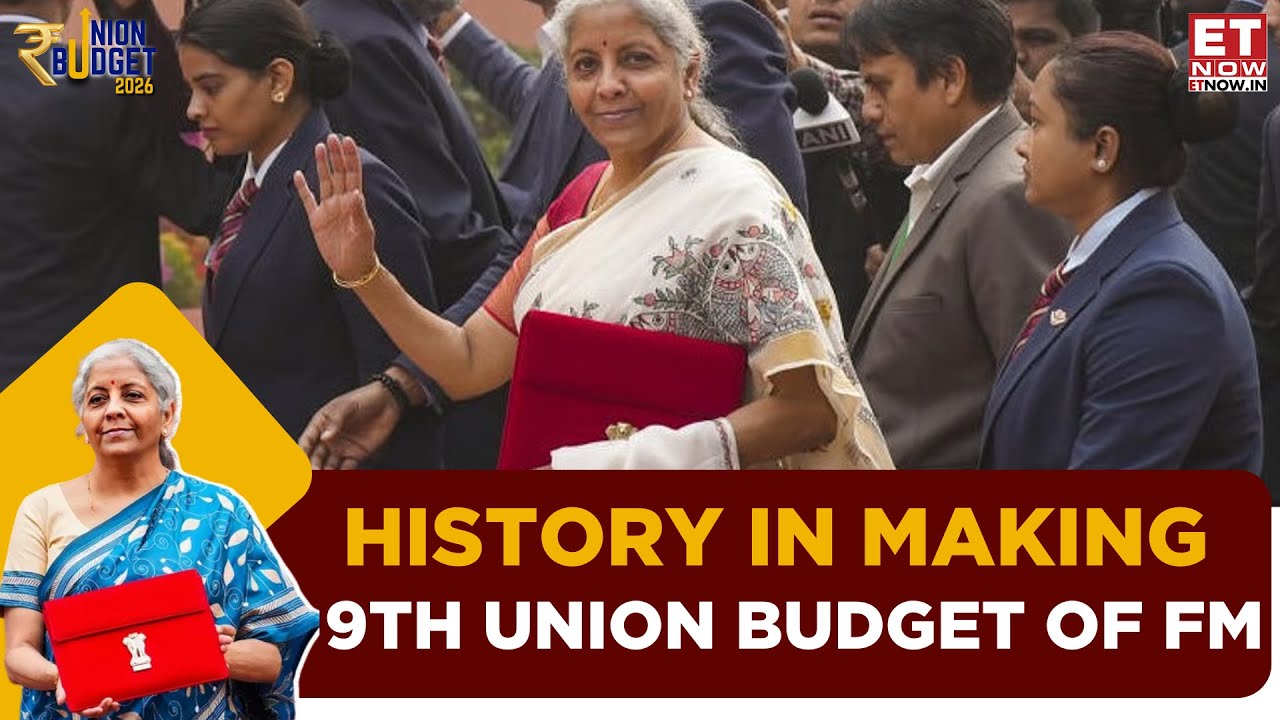 Budget 2026: Record-Breaking Moment: Nirmala Sitharaman to Present 9th Union Budget | Top News