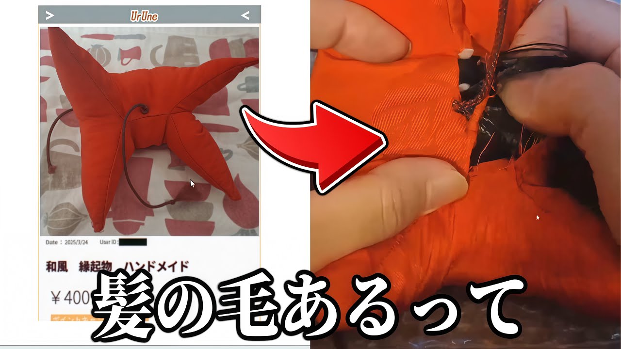 フリマサイトで買った『怖すぎる出品物』の中を開けてみたら。