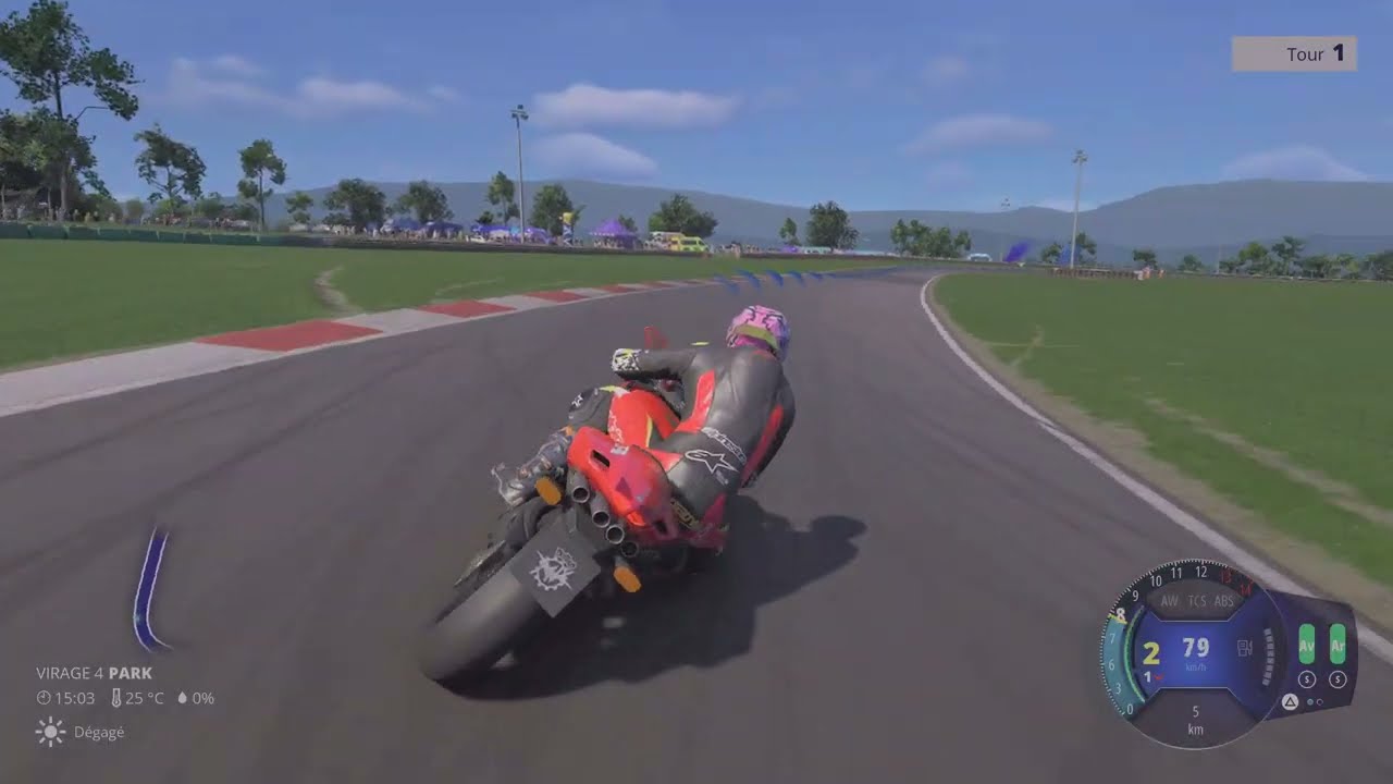 Hot Laps n°88 - RIDE 6 PS5 - Gameplay 4K - Circuit de Caldwell Park Circuit - MV Augusta F4-750 1998