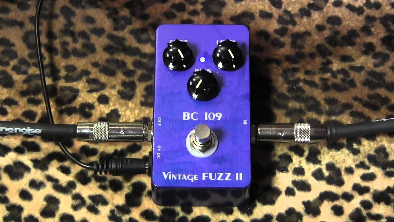 Doc Music Station Vintage FUZZ II BC 109 demo with Strat & MOJO Mt Pilot Amp