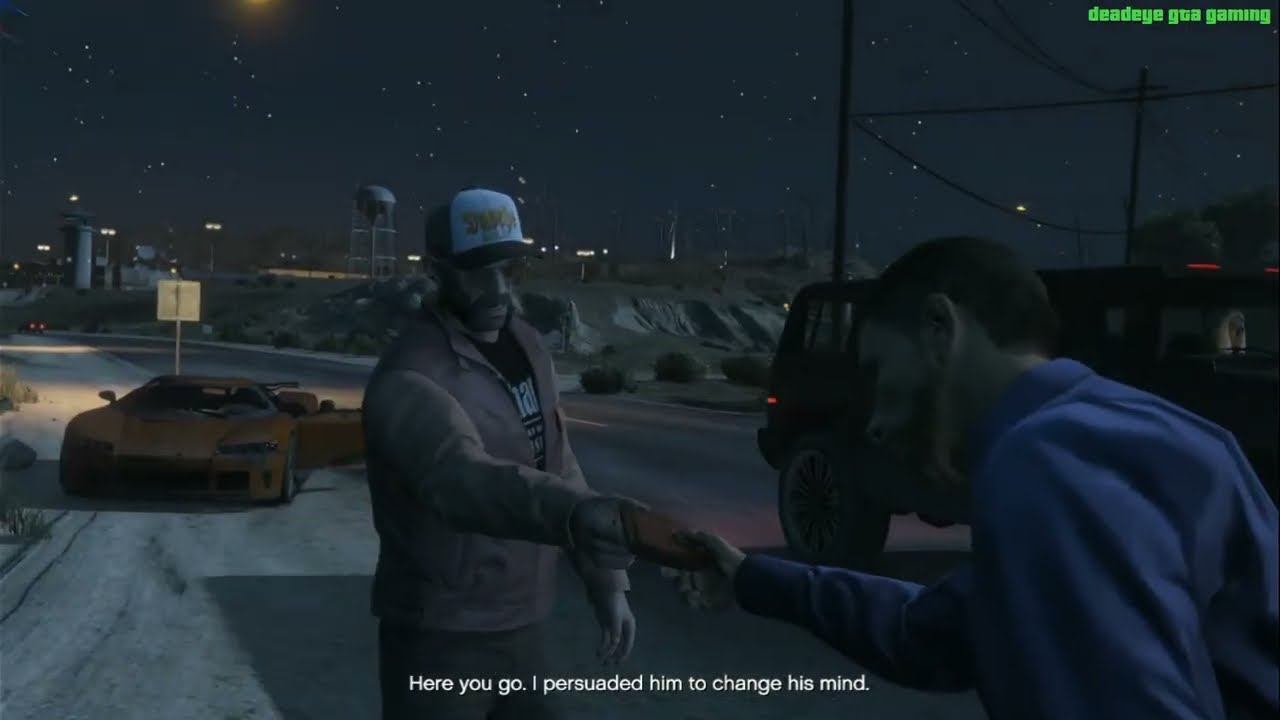 GTA: V - Random Event - The Lost ATM Robbery (1080p60HD)