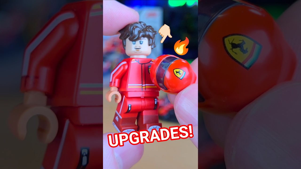 Эта минифигурка F1 LEGO нуждалась в ЗНАЧИТЕЛЬНОЙ модернизации!