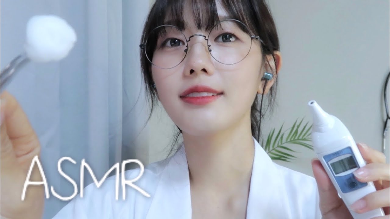 Корейский ASMR Корейская школьная медсестра, ролевая игра💊