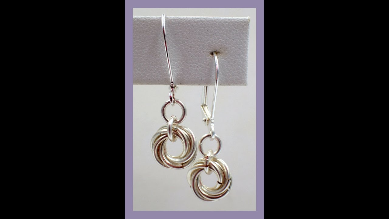 Must Know Monday (11/14/16) Chainmaille Rosette Earrings