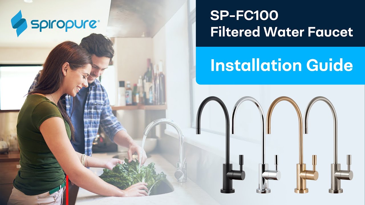 How to Install Drinking Water Faucet: SpiroPure SP-FC100