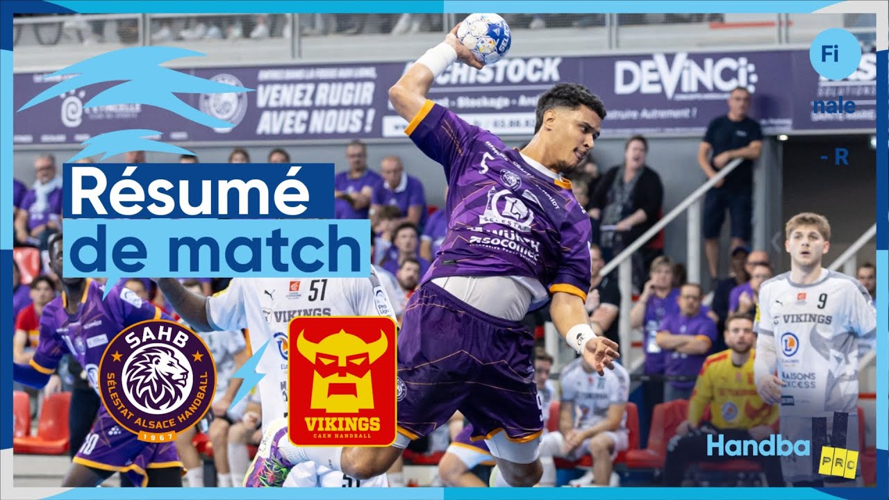 #HANDBALL ⎮ Sélestat vs Caen ⎮Le résumé de la finale retour