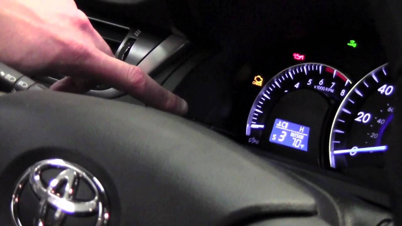 2012 | Toyota | Camry | Положения рычага переключения передач | Инструкция от Toyota City Minneap...