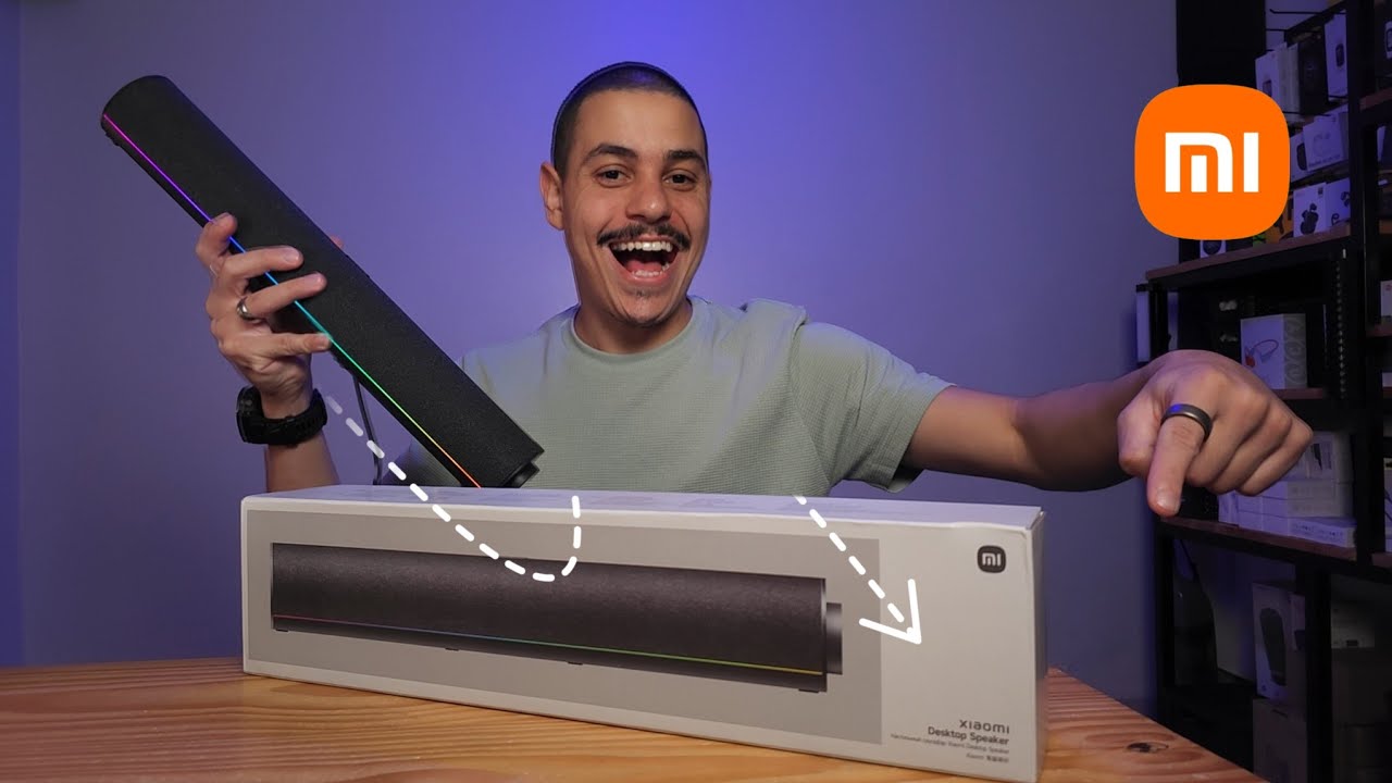 Xiaomi Desktop Speaker- Melhor Caixa Para o Seu Setup - Tem Tudo Led RGB e Equalizador (Análise)