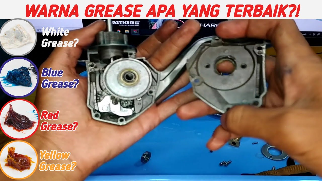 Memilih Grease Reel Terbaik + Review Part Tridentech Heavyarms