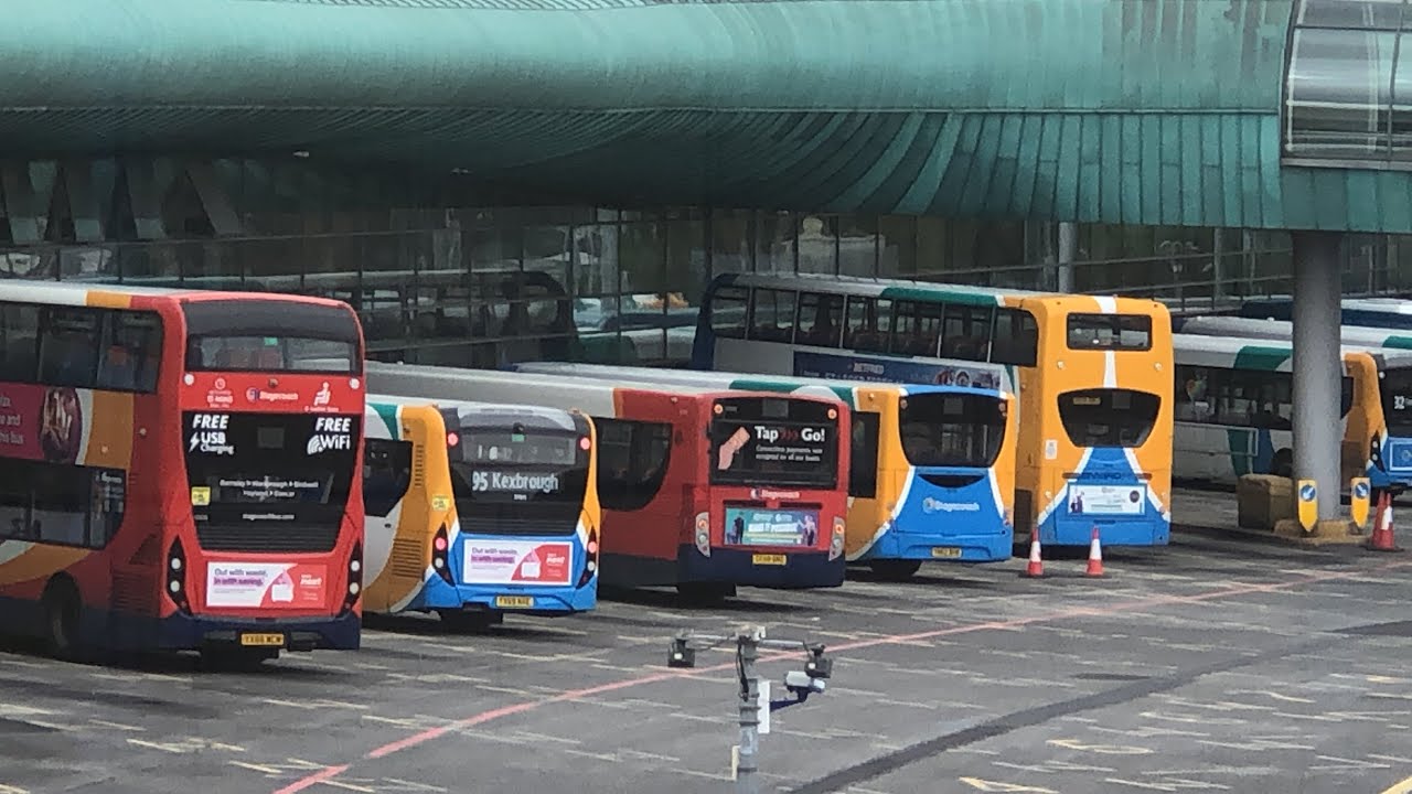 Buses & Trains in Barnsley on the Wednesday the 7th of August, 2024 ft@DMTransportVideos