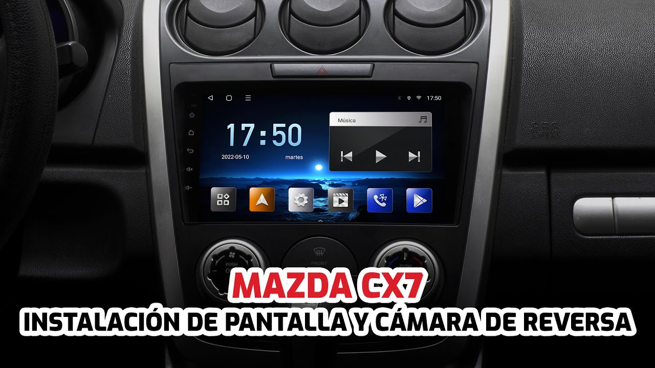Mazda CX7 Instalación de Pantalla y Cámara de Reversa // GADGETSTYLE