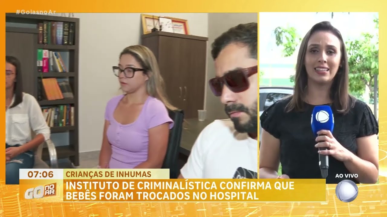 INSTITUTO DE CRIMINALÍSTICA CONFIRMA QUE BEBÊS DE INHUMAS FORAM TROCADOS NO HOSPITAL