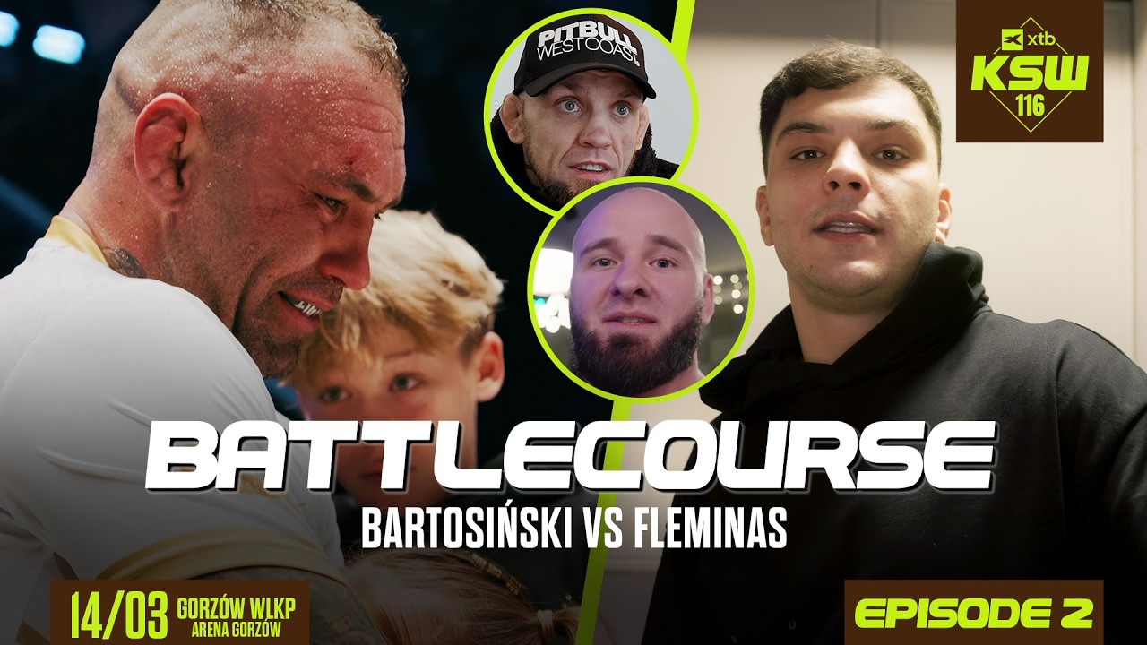 Piwowarczyk, Romanowski, Fleminas, Kurek - KSW Battlecourse przed XTB KSW 116 [ODCINEK 2]
