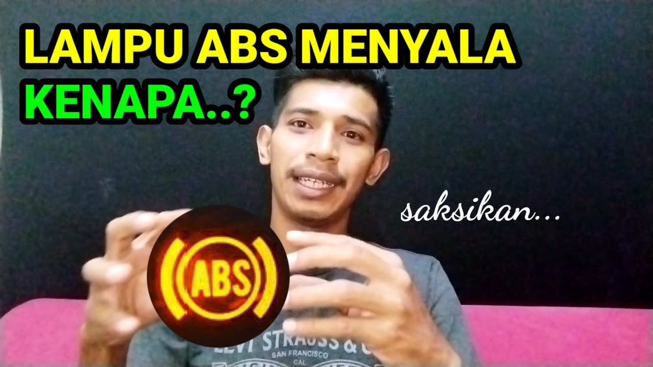 Kenapa Lampu ABS Menyala ? Penting Jugak Untuk Tahu