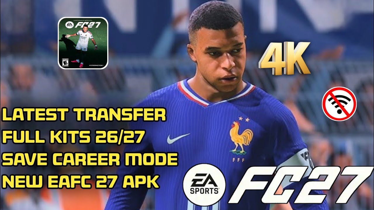 2027 UPDATE!! FIFA 16 MOBILE MOD FC26 FULL KIT 26/27 REALISTIC FACE FULL TOURNAMENT @Alphatrix-vids 