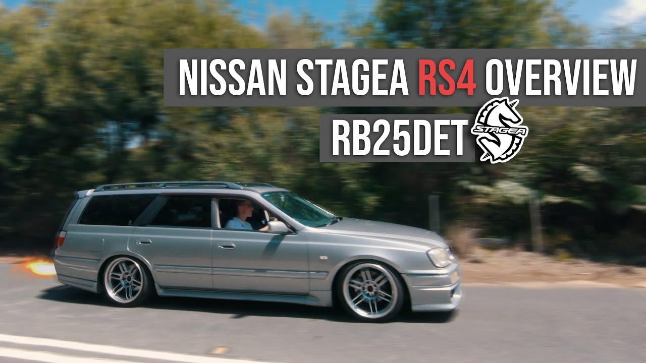 NISSAN STAGEA RB25 WAGON (LAUNCHES + DRIVING CLIPS)