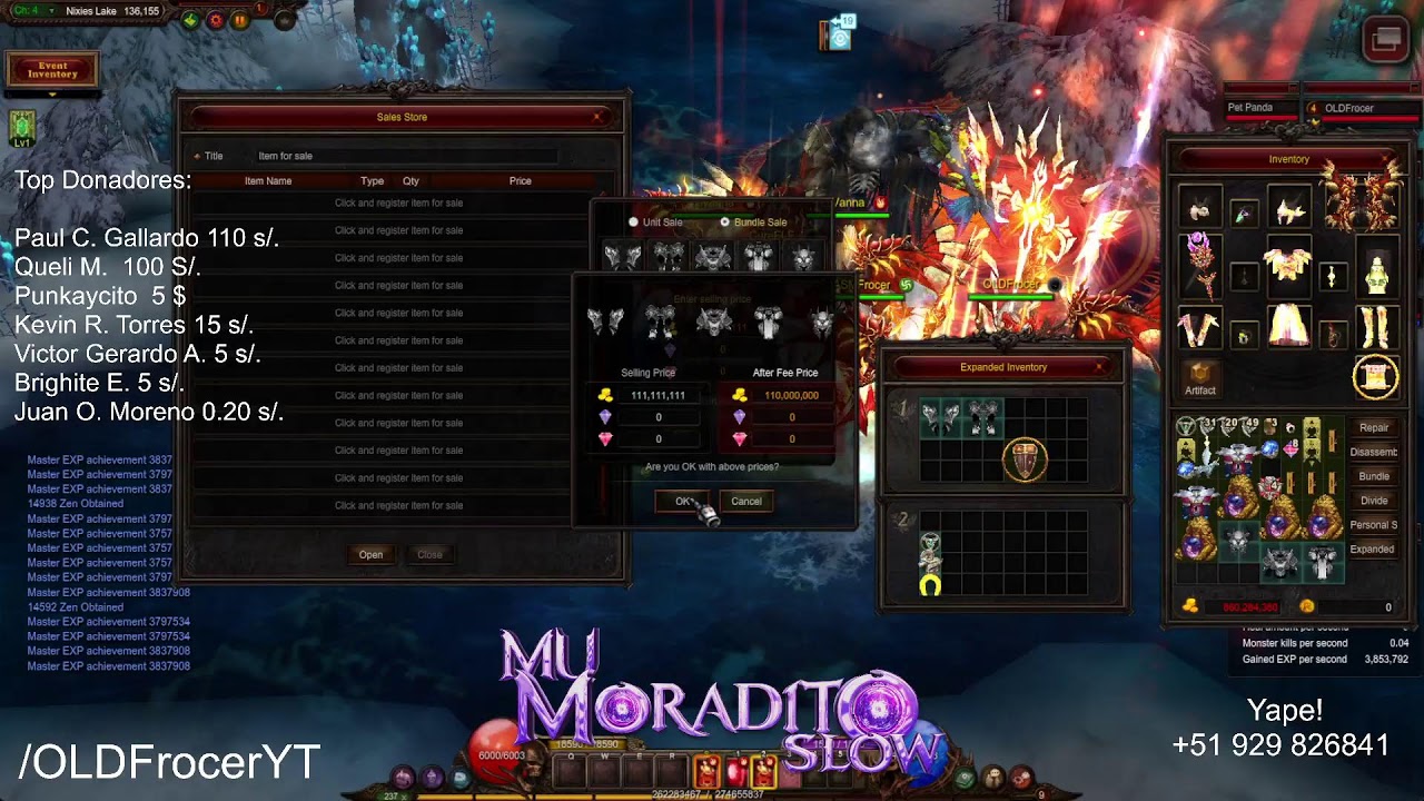 DIA 1 SPEED SERVER MU MORADITO SLOW   #mmorpg #gamer #juegos #games