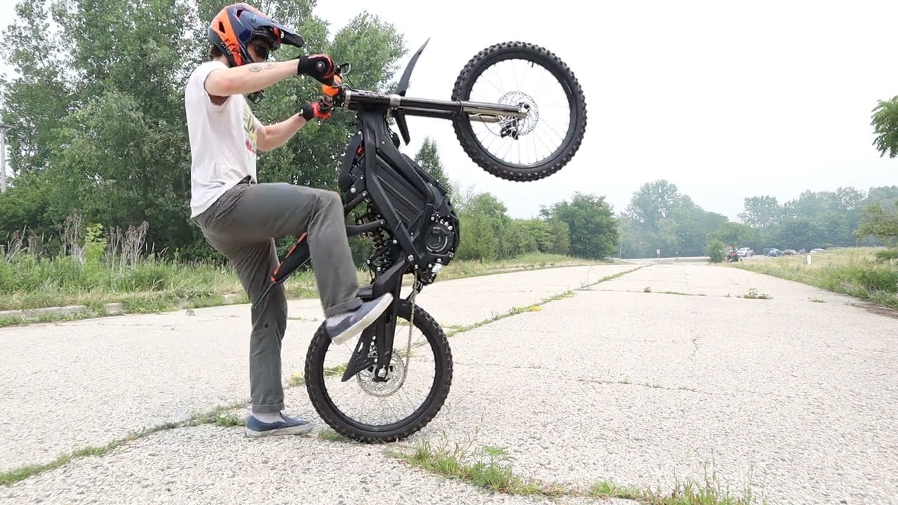How To Wheelie A Surron