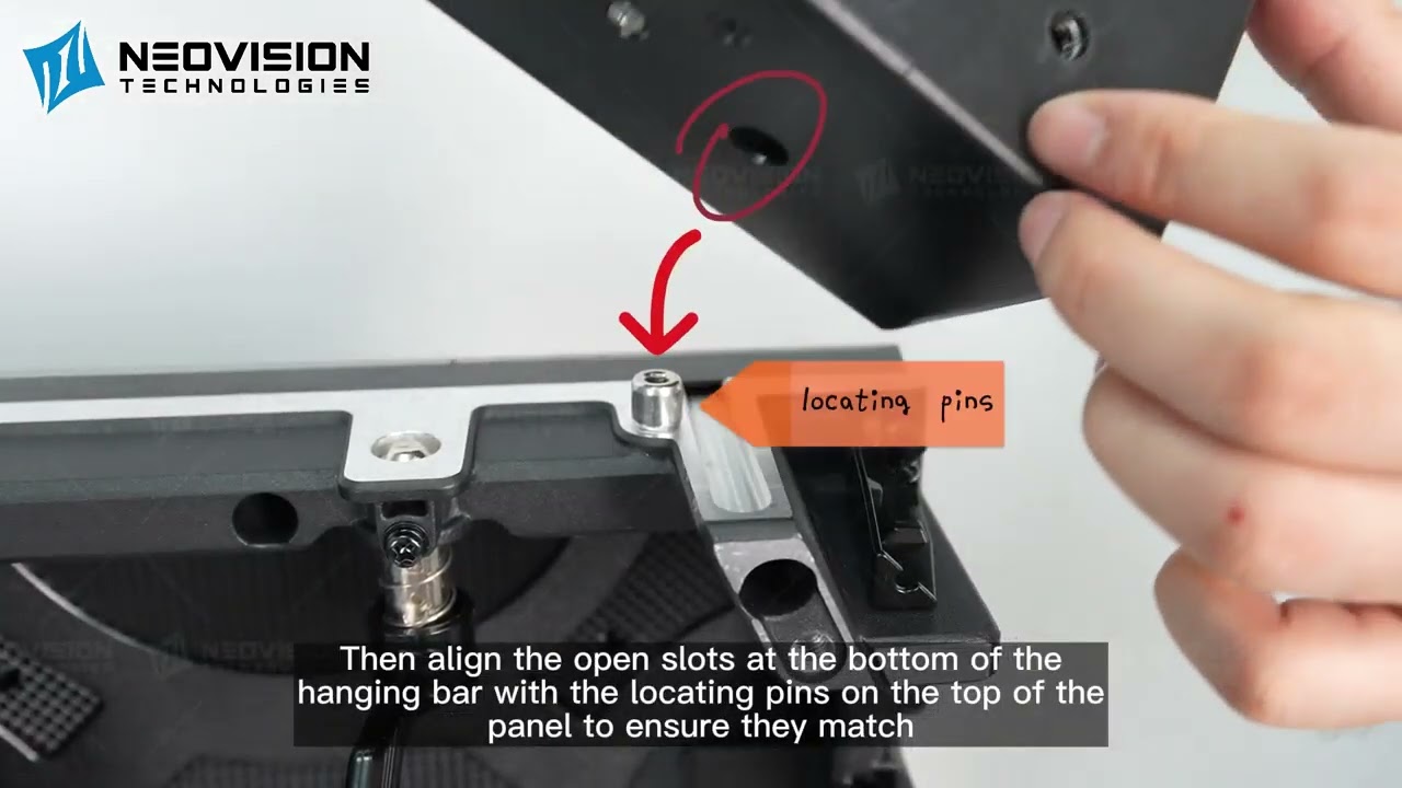 Hanging Bar With LED Panel Setup &ndash; Fast, Safe & Stunning!