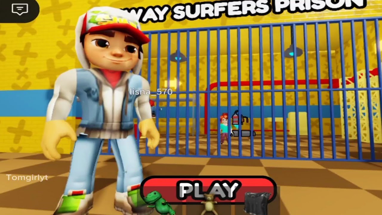 I ESCAPED SUBWAY SURFERS PRISON RUN IN ROBLOX (OBBY) | Roblox #roblox #scaryobby