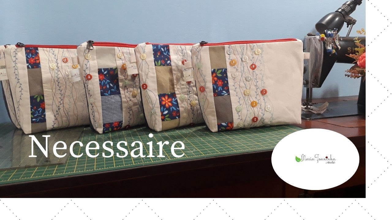 #artesanato #patchwork #costuracriativa 🌼 Necessaire   Parte 2