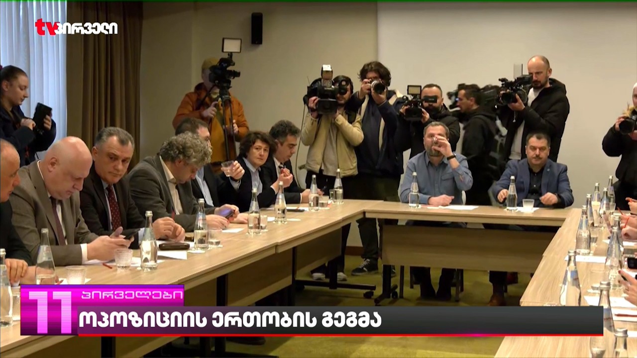 ოპოზიციის ერთობის გეგმა | ახალი ოპოზიციური ალიანსი მუშაობას იწყებს