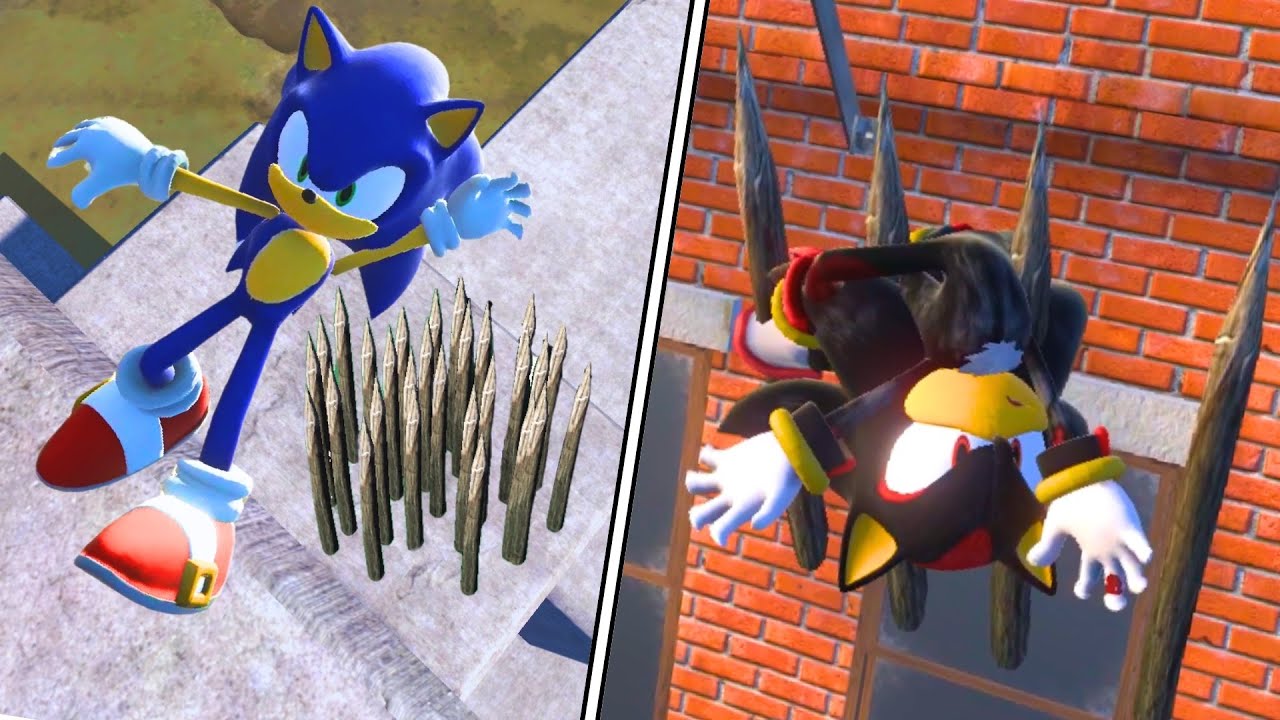 Sonic NPC Ragdoll Physics Compilation #2 | Overgrowth