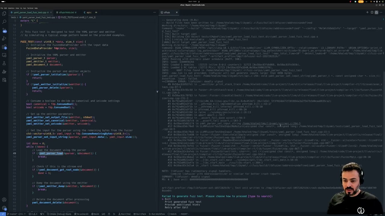 How to prompt prompt LLMs to fine-tune an AI-generated fuzz test