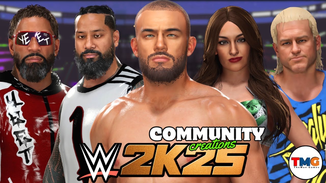 TheMan Games | WWE 2K25: 15+ совершенно новых творений от сообщества!