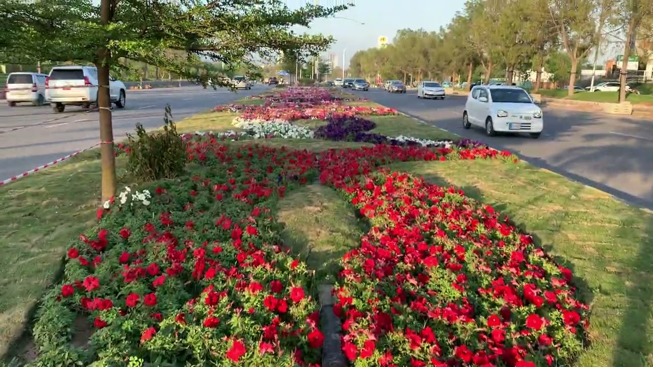 Amazing Beautiful Full view of New blue area Islamabad Pakistan 