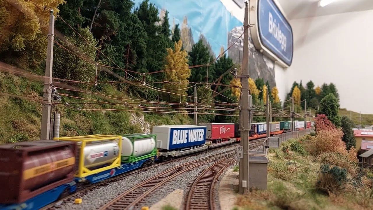 Fahrvideo 2022 Steinach Brennerbahn 1:87 - Modellismo Ferroviario Model Railway 鉄道模型  ferrocarril