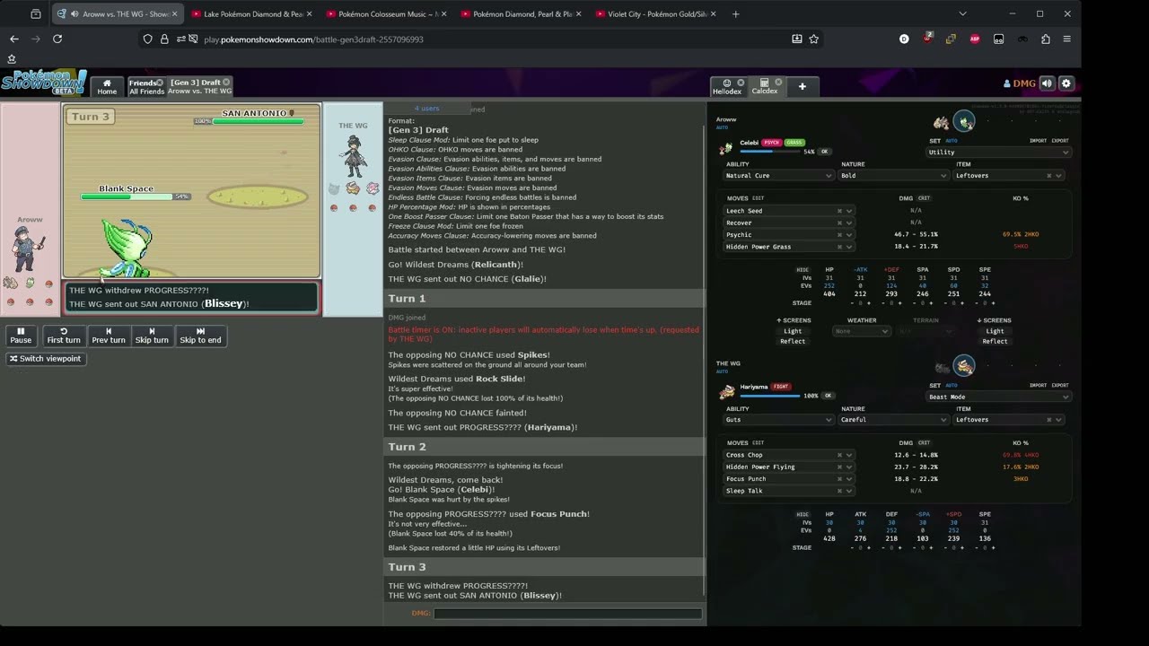 Aroww vs WeatherGod - Season 4 Week 2