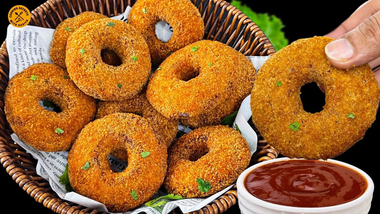 Crispy Chicken Donuts Recipe | Bahar Se Extra Crispy Andar Se Juicy | Perfect Chicken Snack