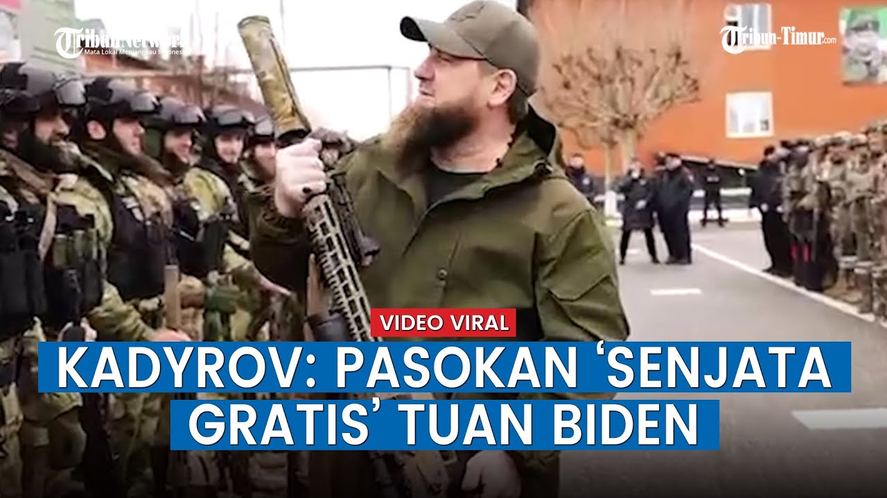 Pemimpin Chechnya Periksa Senjata Perang, Ramzan Kadyrov: Senjata 'Pinjaman' Tuan Biden