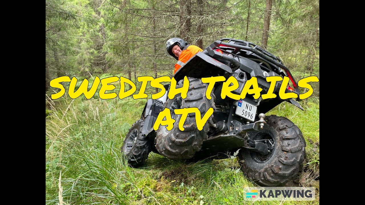 @Henry the man cave camper - Swedish trails on the Outlander ATV
