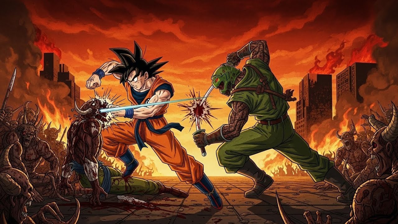 Goku Entered Doom Universe