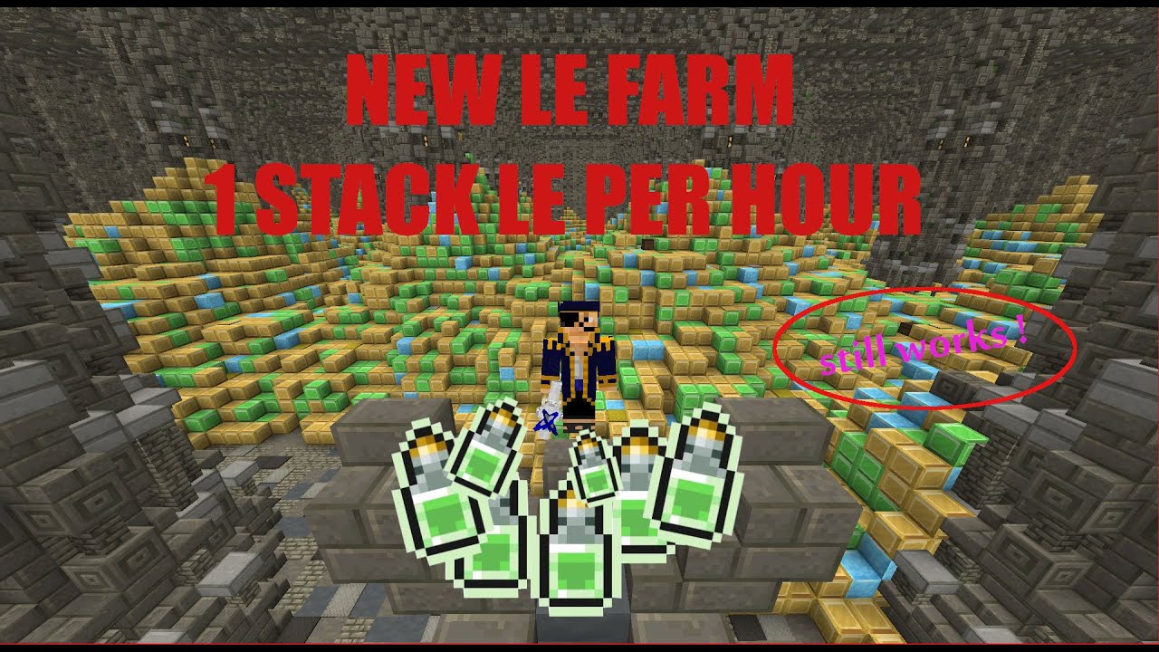 Wynncraft NEW LE-Farm || up to 1 STACK LE per HOUR (quick and easy )