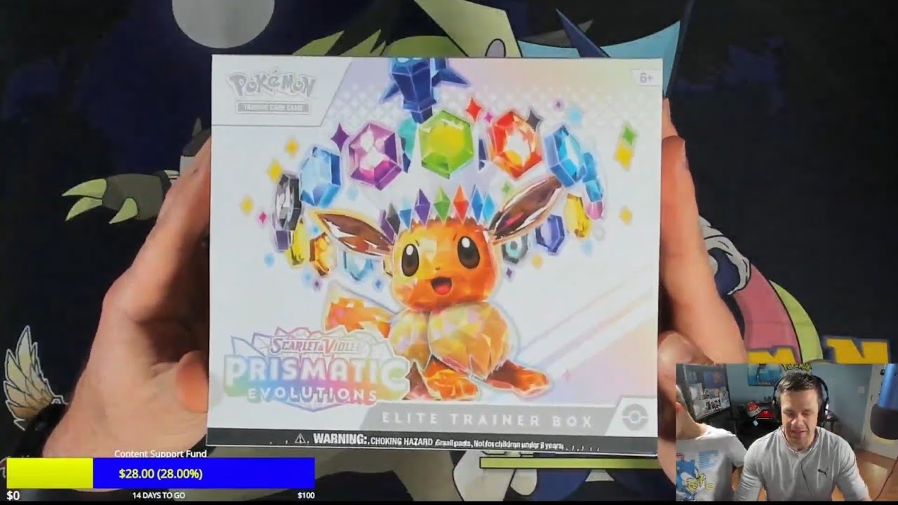 OPENING BRAND NEW PRISMATIC EVOLUTIONS POKEMON CARDS LIVE!