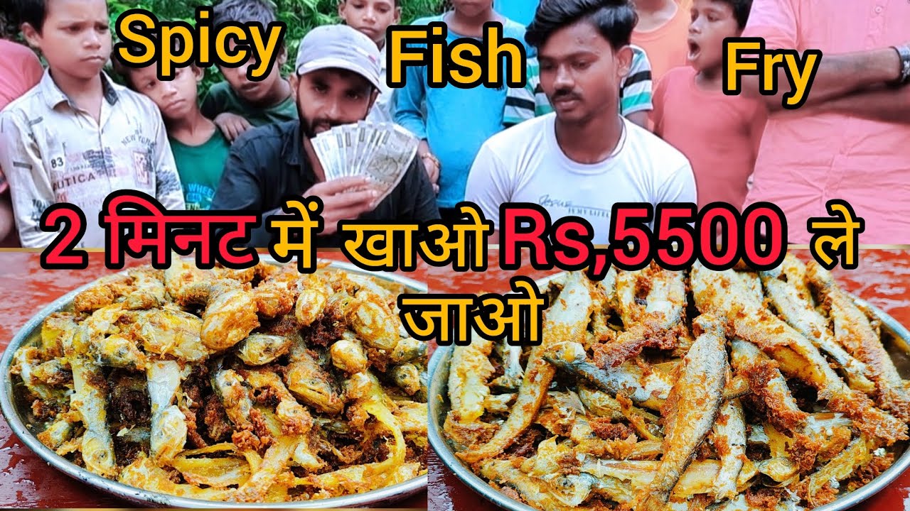 fish fry eating challenge