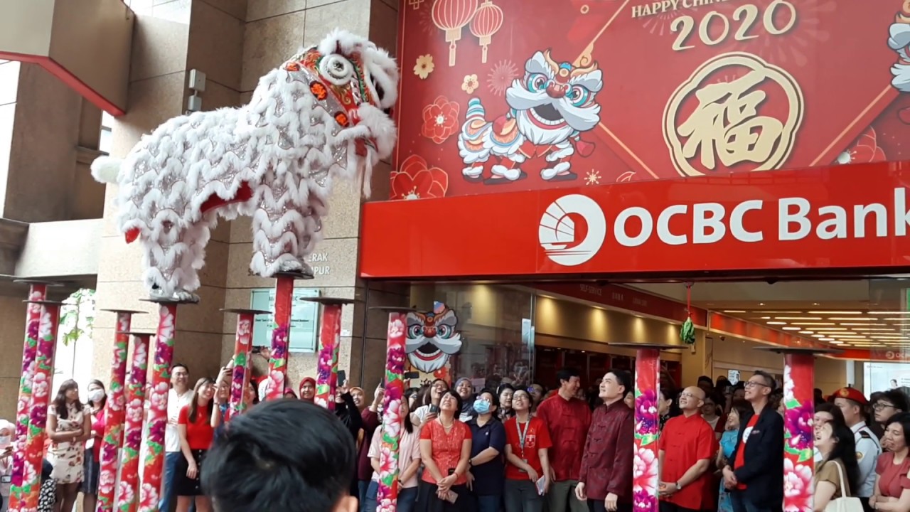 2020 CNY Acrobatic Lion Dance Performance by Kun Seng Keng (Muar) @ Menara OCBC #麻坡關聖宮龍獅團