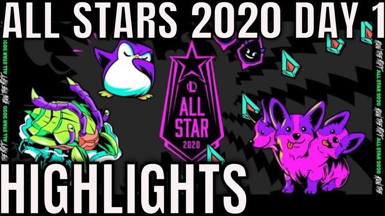 All Stars 2020 Day 1 LCK LPL All GAMES Highlights Underdog Uprising and 1v1