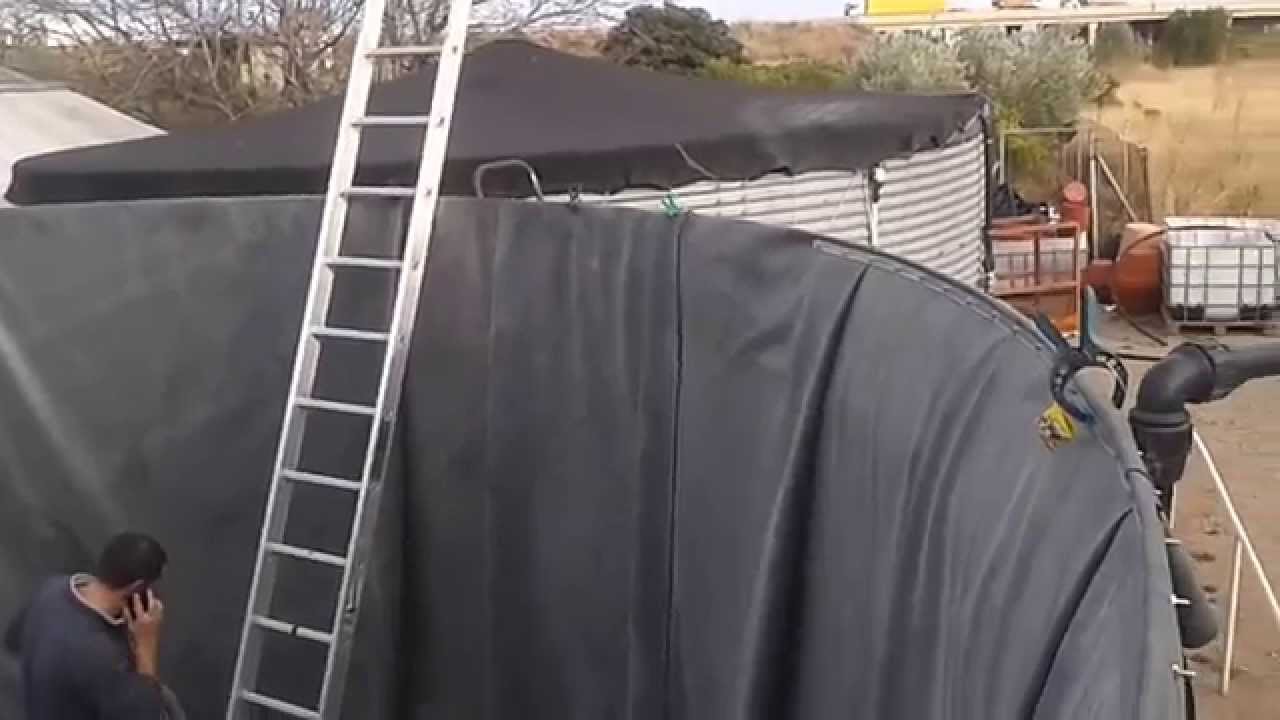 Impermeabilizacion epdm castellón depósito metálico