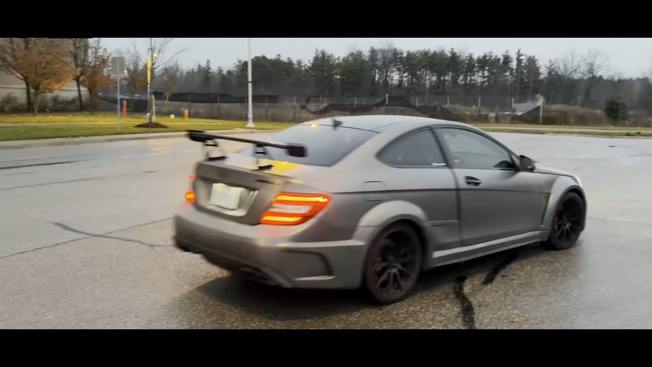 *Street Pull*  Straight piped W204 C63 AMG Coupe #c63amg