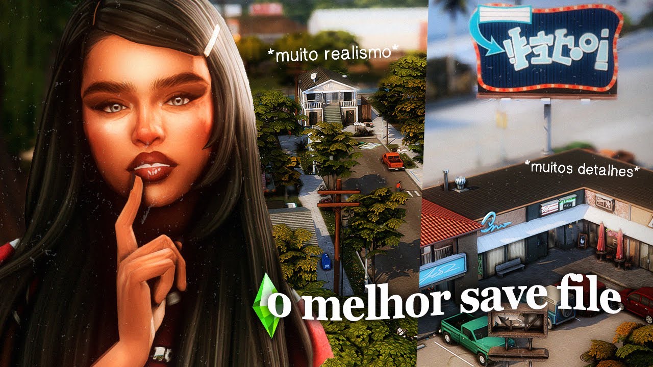 O SAVE FILE mais VIDA REAL do The Sims 4, se tornou o meu FAVORITO ❤